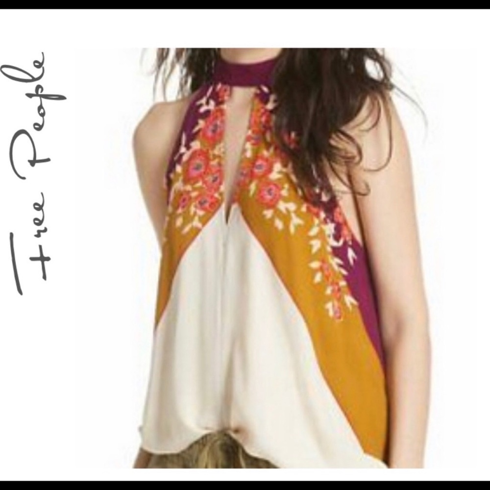 Free people beat of my heart tunic